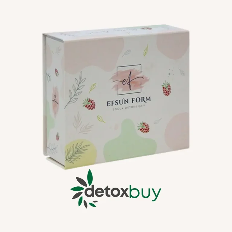 Efsun Form Detox Tea is natural detox tea with oolong tea, L-carnitine, fennel, and green tea for metabolism boost and weight management.