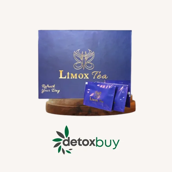 Limox Detox Tea – A powerful herbal blend with L-Carnitine, Goji Berry, and Echinacea to boost metabolism, burn fat, and detoxify naturally.