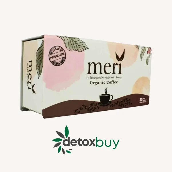 Meri Detox Coffee – A premium coffee blend designed to support weight loss, boost metabolism, and promote natural detoxification.